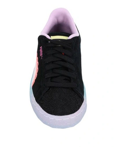 Shop Puma X Sophia Webster Suede Sophia Webster Puma Woman Sneakers Black Size 8 Soft Leather