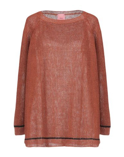 Shop Alyki Sweater In Rust