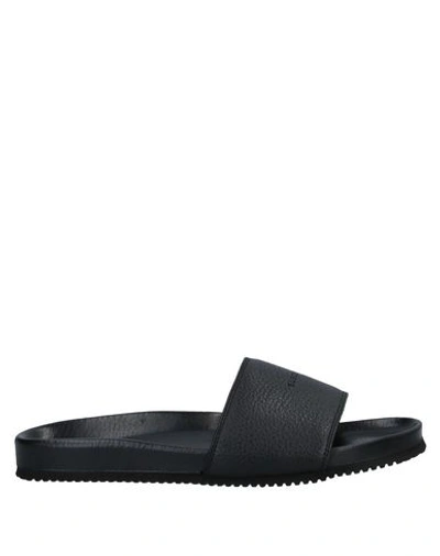 Shop Buscemi Sandals In Black