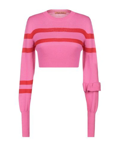 Shop Maggie Marilyn Woman Sweater Pink Size Xs Merino Wool