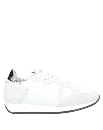 Shop Philippe Model Sneakers In Light Grey