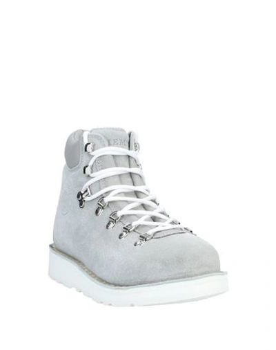 Shop Diemme Ankle Boots In Light Grey