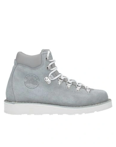 Shop Diemme Ankle Boots In Light Grey