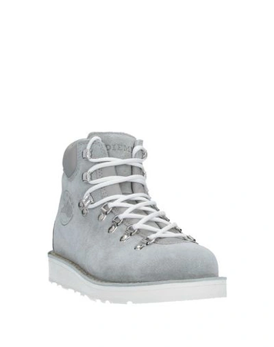 Shop Diemme Ankle Boots In Light Grey