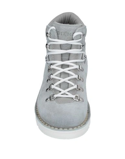 Shop Diemme Ankle Boots In Light Grey