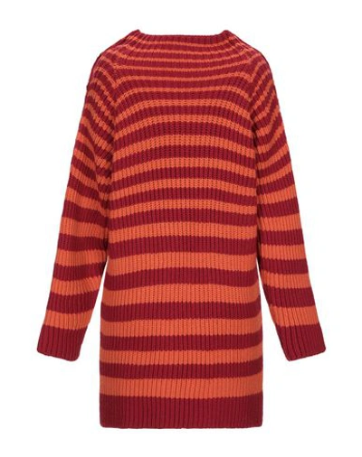Alberta Ferretti Sweaters In Red