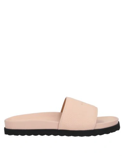 Shop Buscemi Sandals In Pink
