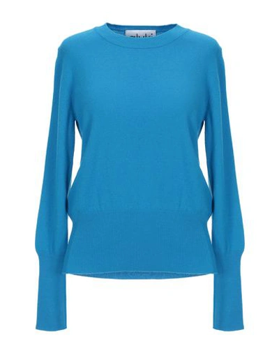 Shop Alyki Sweater In Azure