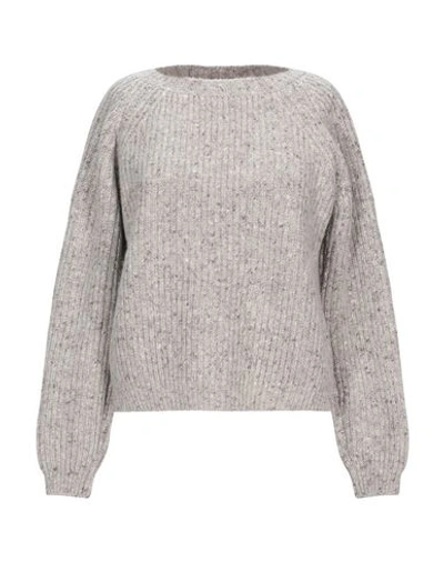 Shop Alyki Sweaters In Light Grey