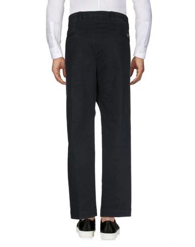 Shop Entre Amis Man Pants Steel Grey Size 26 Cotton, Elastane