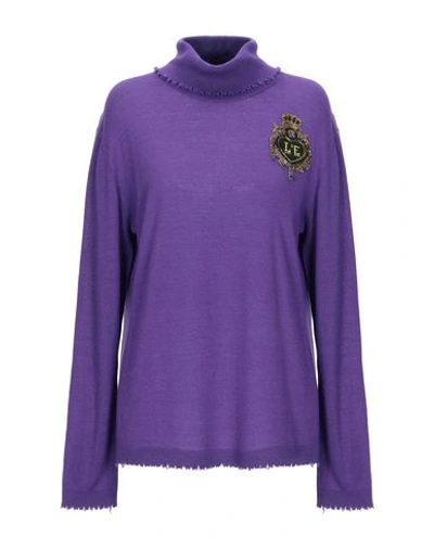 Shop L'edition Cashmere Blend In Purple