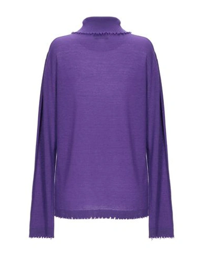 Shop L'edition Cashmere Blend In Purple