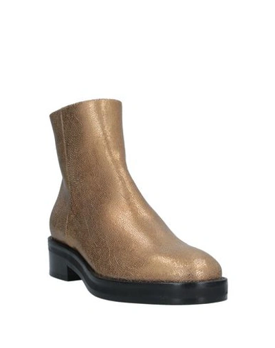 Shop Ballin Ankle Boot In Gold