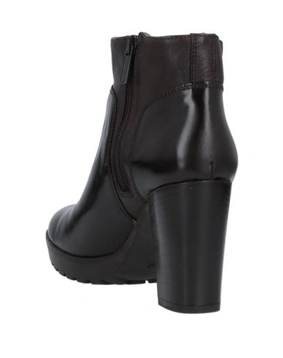 Shop Anderson Ankle Boot In Dark Brown