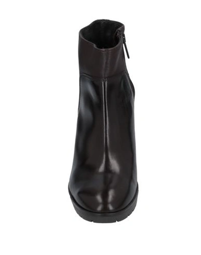 Shop Anderson Ankle Boot In Dark Brown