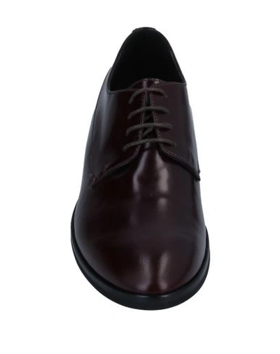 Shop Anderson Laced Shoes In Deep Purple