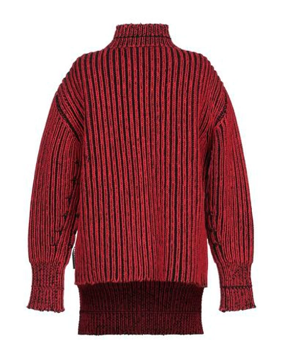 Shop Balenciaga Turtleneck In Red