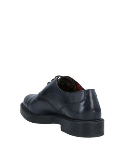 Shop Anderson Laced Shoes In Dark Blue