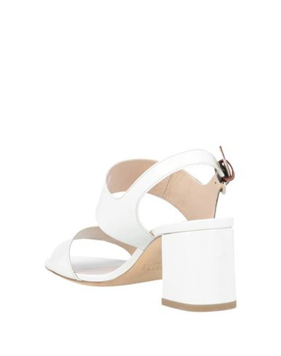 Shop Fratelli Rossetti Sandals In Ivory