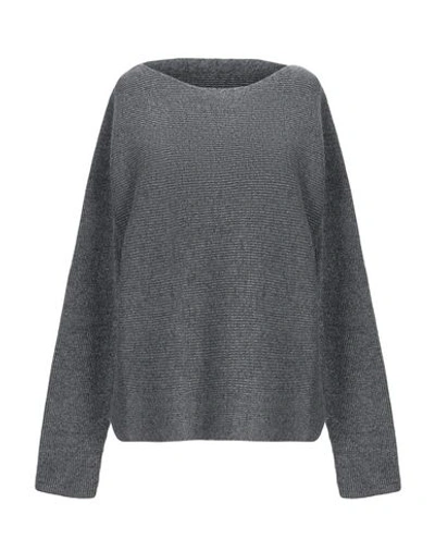 Shop Le Tricot Perugia Woman Sweater Grey Size L Virgin Wool, Silk, Polyamide, Cashmere