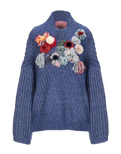 Shop Amuse Sweater In Blue