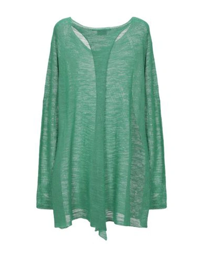 Shop Les Copains Woman Sweater Green Size Xl Viscose, Polyamide