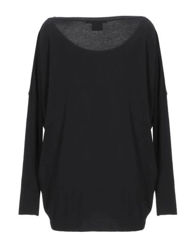Shop Les Copains Woman Sweater Black Size L Viscose, Polyamide