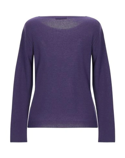 Shop Aragona Cashmere Blend In Purple