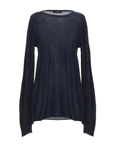 Shop Aragona Sweater In Dark Blue