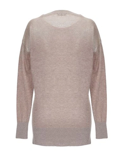 Shop Ballantyne Woman Sweater Khaki Size 10 Polyamide, Alpaca Wool, Wool In Beige
