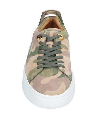 Shop Buscemi Sneakers In Military Green