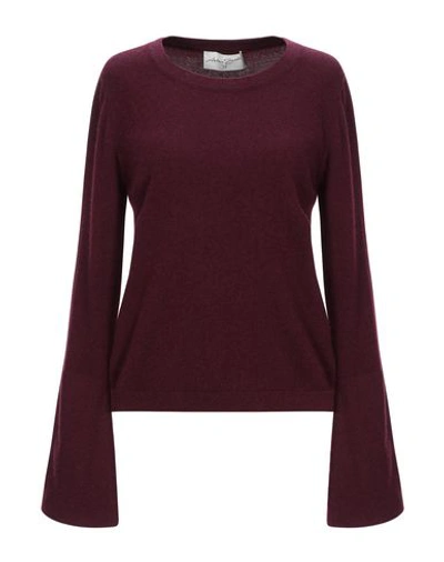 Shop Antonia Zander Sweaters In Deep Purple