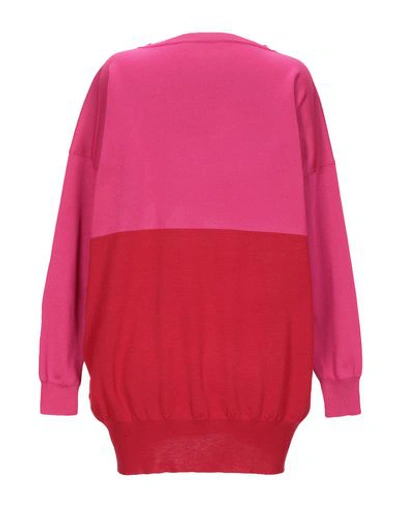 Shop Liviana Conti Sweater In Fuchsia