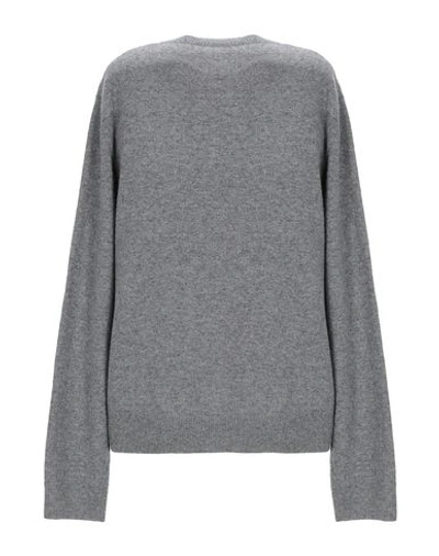 Shop Valentino Garavani Woman Sweater Grey Size M Virgin Wool, Cashmere, Mohair Wool, Polyamide