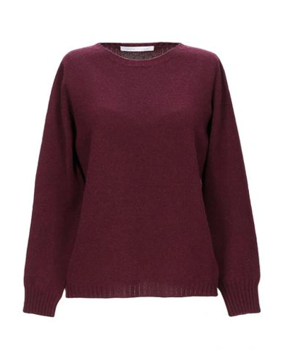 Shop Saverio Palatella Cashmere Blend In Maroon