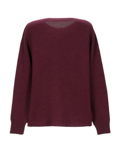 Shop Saverio Palatella Cashmere Blend In Maroon