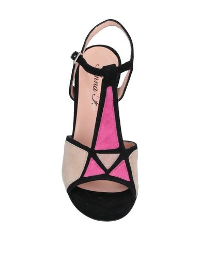 Shop Anna F. Sandals In Pink