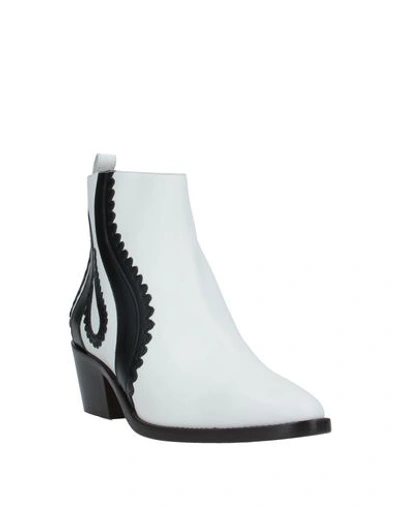 Shop Pinko Ankle Boot In White