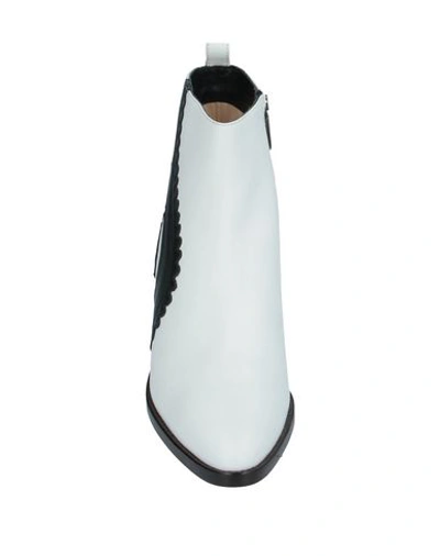Shop Pinko Ankle Boot In White