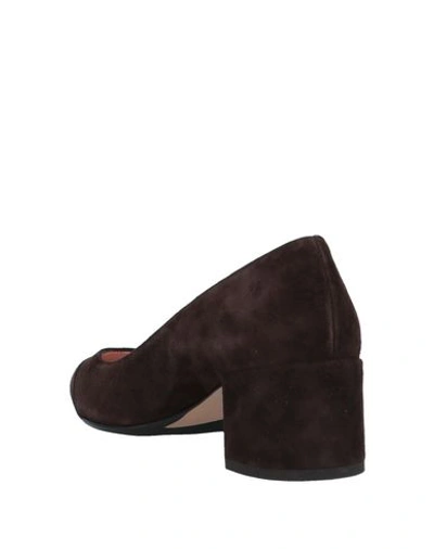 Shop Anna F Pump In Dark Brown