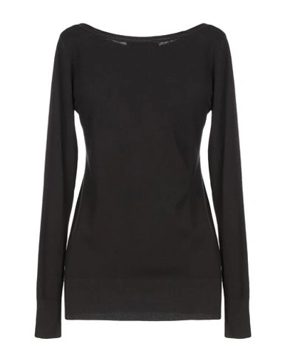 Shop Les Copains Sweaters In Black