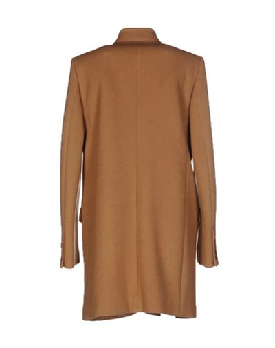 Shop Stella Mccartney Coat In Camel