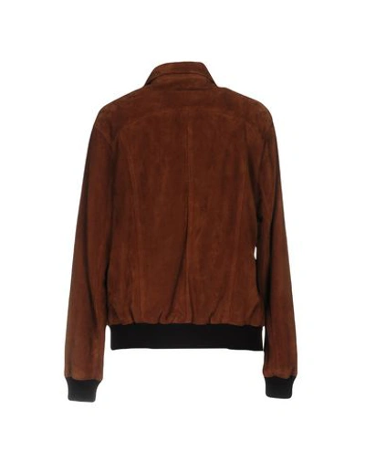 Shop Anthony Vaccarello Jackets In Dark Brown