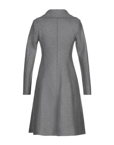 Shop Harris Wharf London Coat In Grey