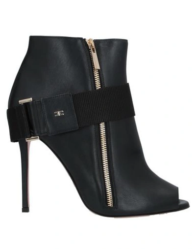 Shop Elisabetta Franchi Ankle Boot In Black