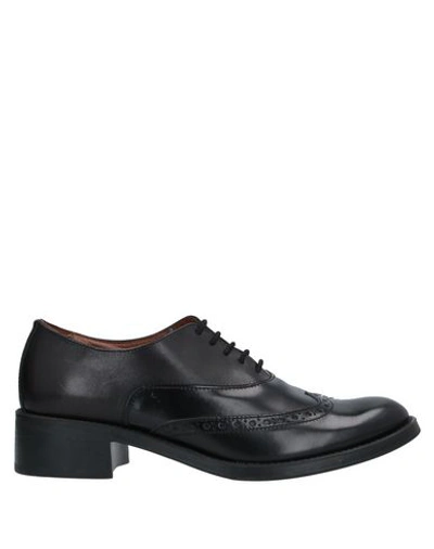 Shop Anderson Laced Shoes In Black