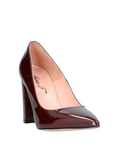 Shop Anna F Pump In Cocoa