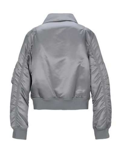 Shop Balenciaga Jackets In Grey