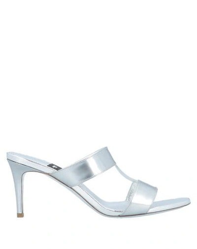 Shop Baldan Sandals In Silver