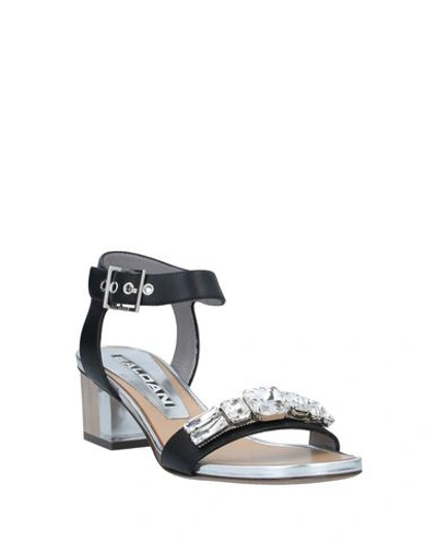 Shop Baldan Sandals In Black